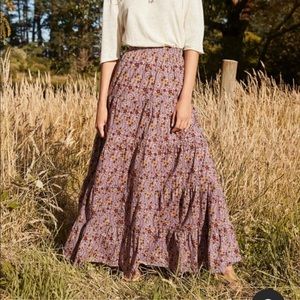 Auguste the Label Amethyst Micha Maxi Skirt Cotton